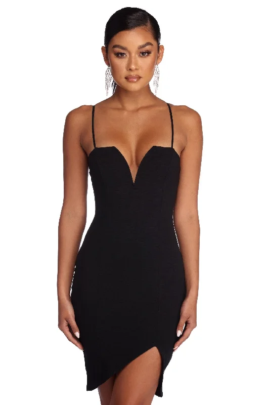 Mini dresses with embroidered details for a unique touch Who's That Girl Mini Dress