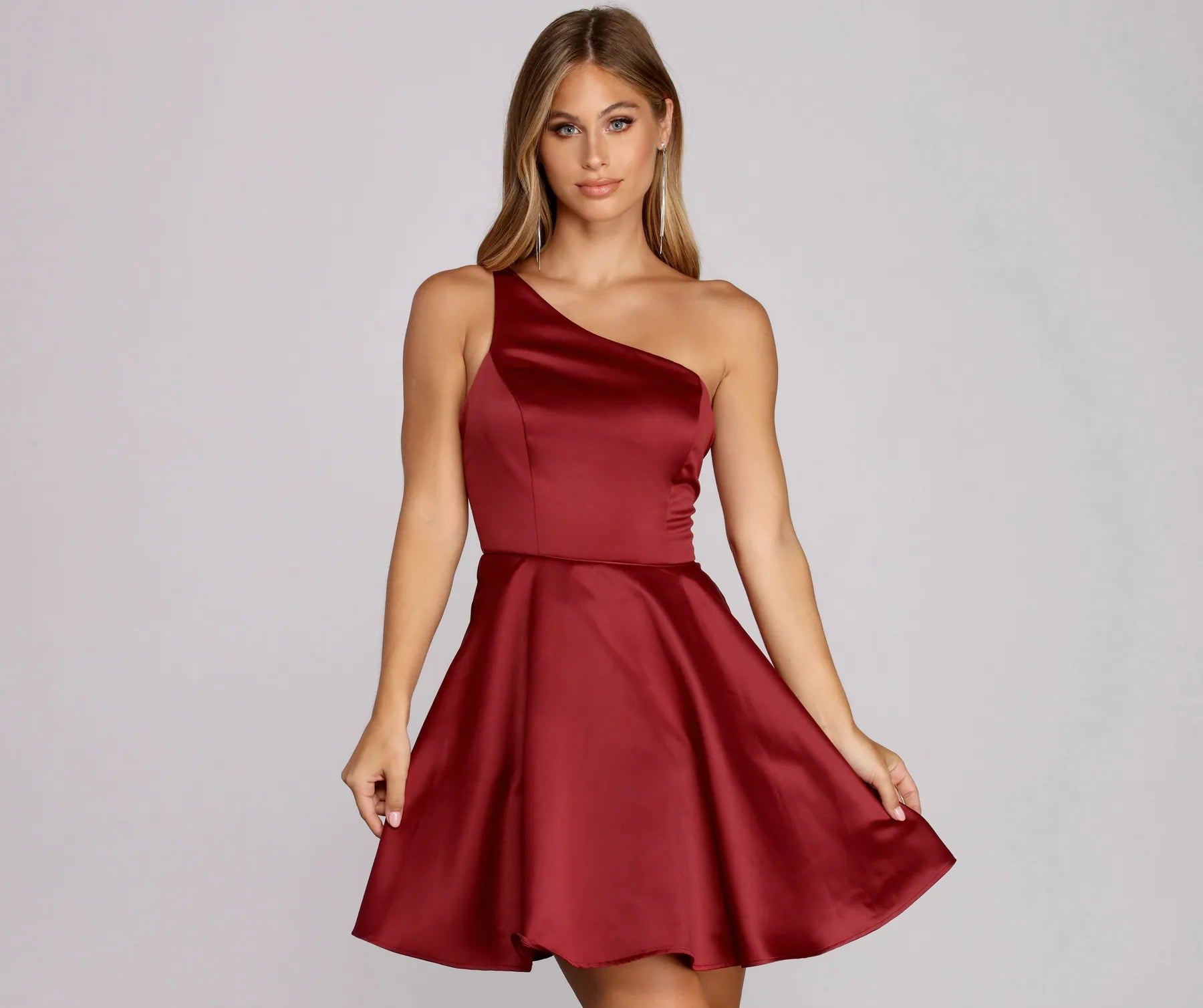 Mini dresses with abstract prints for an artistic look Rosabel Party Dress