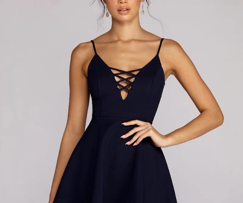Mini dresses with tassel accents for a fun touch Totally Twirl-Worthy Skater Dress
