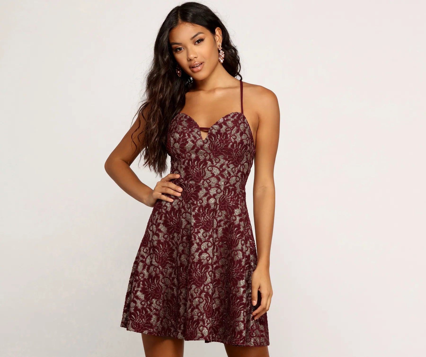 Mini dresses with empire waists for a flattering fit Keely Party Dress