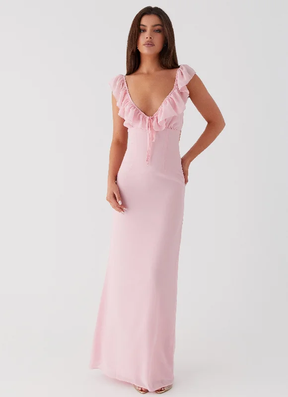 Jewelry - Complementary Casual Dresses for a Complete Look​ Silvie Maxi Dress - Pink