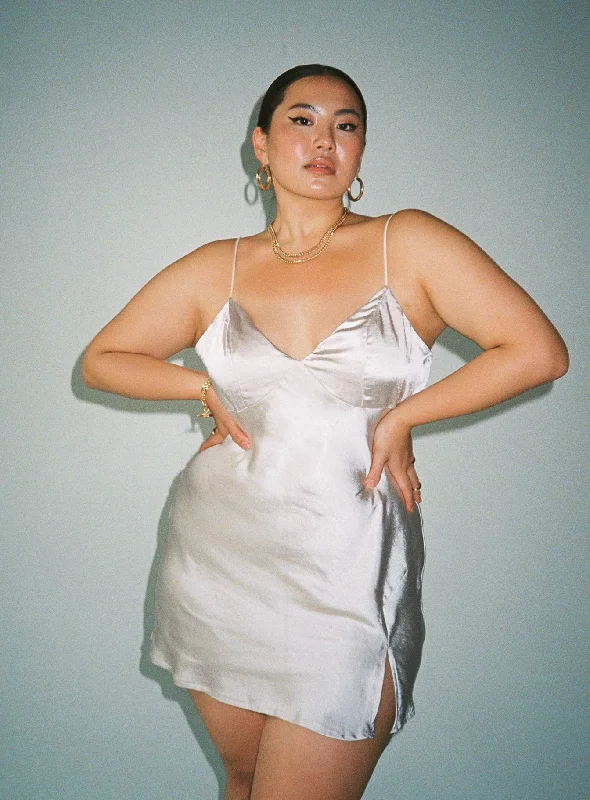 Mini dresses with halter necks for a stylish choice Stargazing Mini Dress Curve