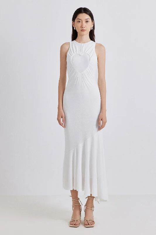 Winter - Warm Casual Dresses with Lined Fabrics Amber Trumpet Sleeveless Toothpick Spandex Ankle Length Dress Winter - Warm Casual Dresses with Lined Fabrics Amber Trumpet Sleeveless Toothpick Spandex Ankle Length Dress