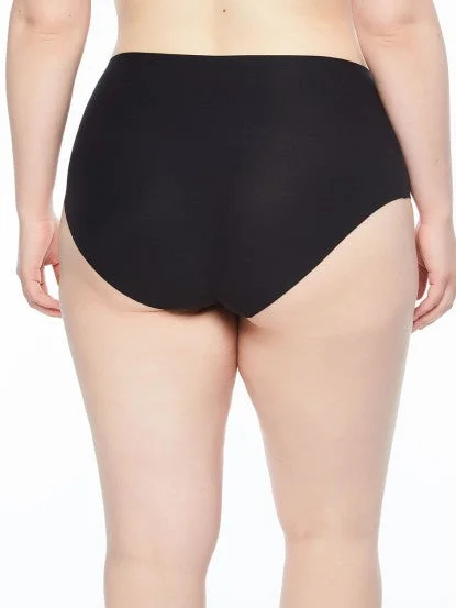 Women's high - waisted briefs with a lace trim Chantelle - Full Brief 1x-4x Soft Stretch  plus sized