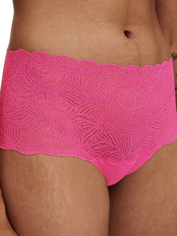 Women's cheeky briefs with a cut - out side Chantelle - NEW Softstretch  Lace High Waist Brief