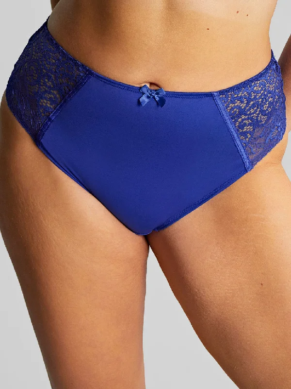 Women's travel - friendly briefs for easy packing Estel Deep Brief In Royal Blue - Panache Women's travel - friendly briefs for easy packing Estel Deep Brief In Royal Blue - Panache