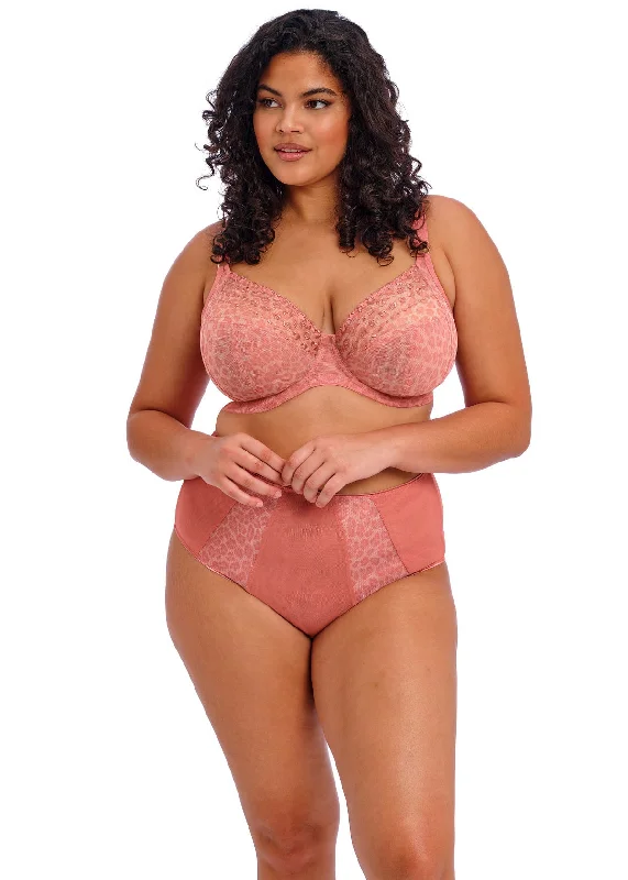 Women's bamboo fiber briefs for breathability Matilda Full Brief In Rose Leo - Elomi Women's bamboo fiber briefs for breathability Matilda Full Brief In Rose Leo - Elomi