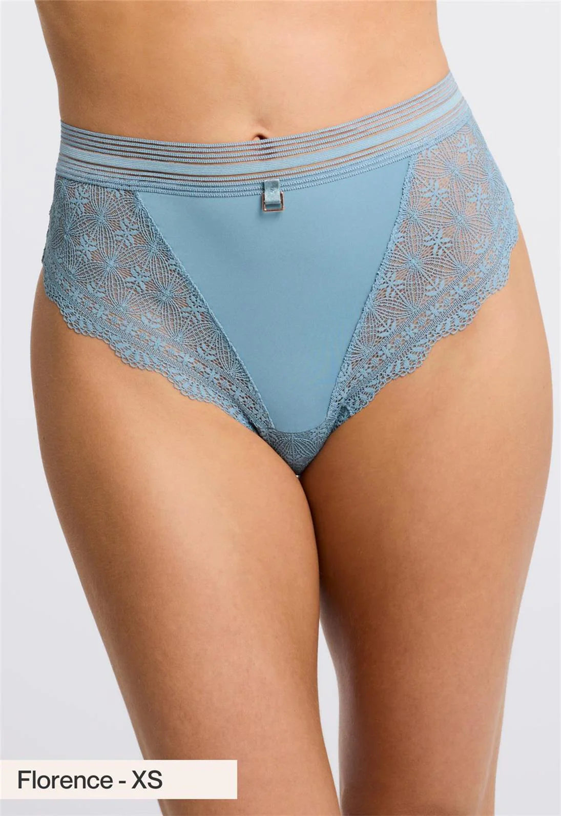 Women's maternity briefs for expectant mothers Salt Spring High Waist Brief In Sea Salt - Montelle Women's maternity briefs for expectant mothers Salt Spring High Waist Brief In Sea Salt - Montelle