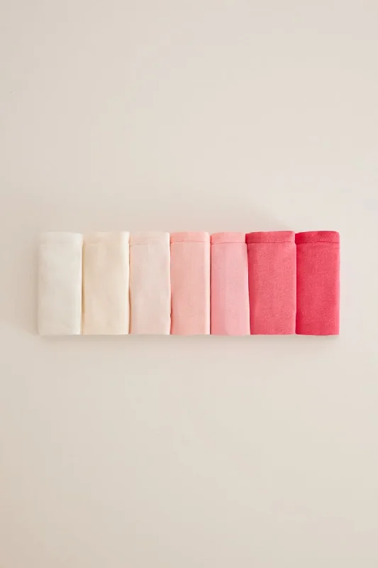 thermal panties for women in cold weather 7-pack of classic coloured panties