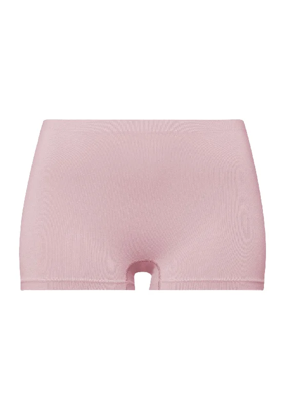 lace bikini panties for women with a glamorous look Touch Feeling Boyleg | Crepe Pink 71822-1499