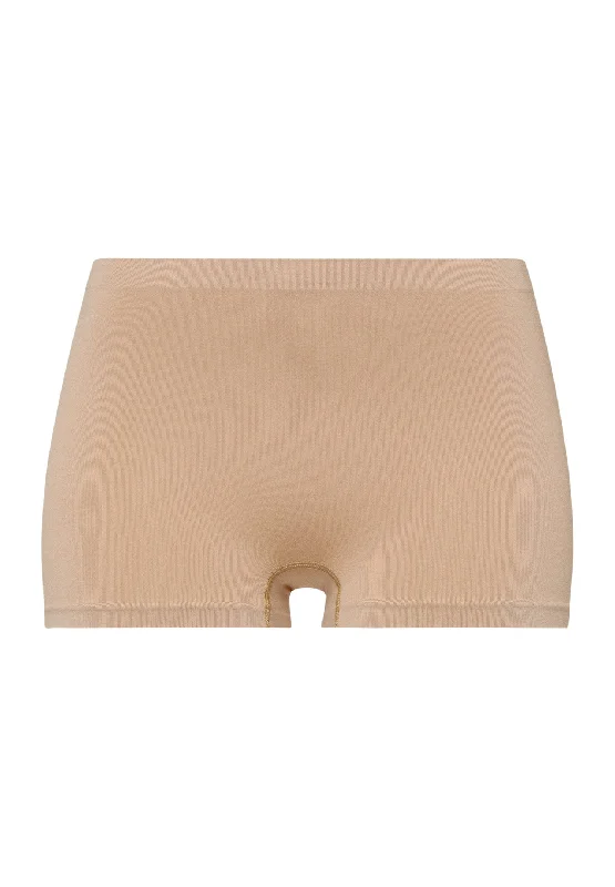 bikini panties for women with a sexy style Touch Feeling Boyleg | Beige 71822-274
