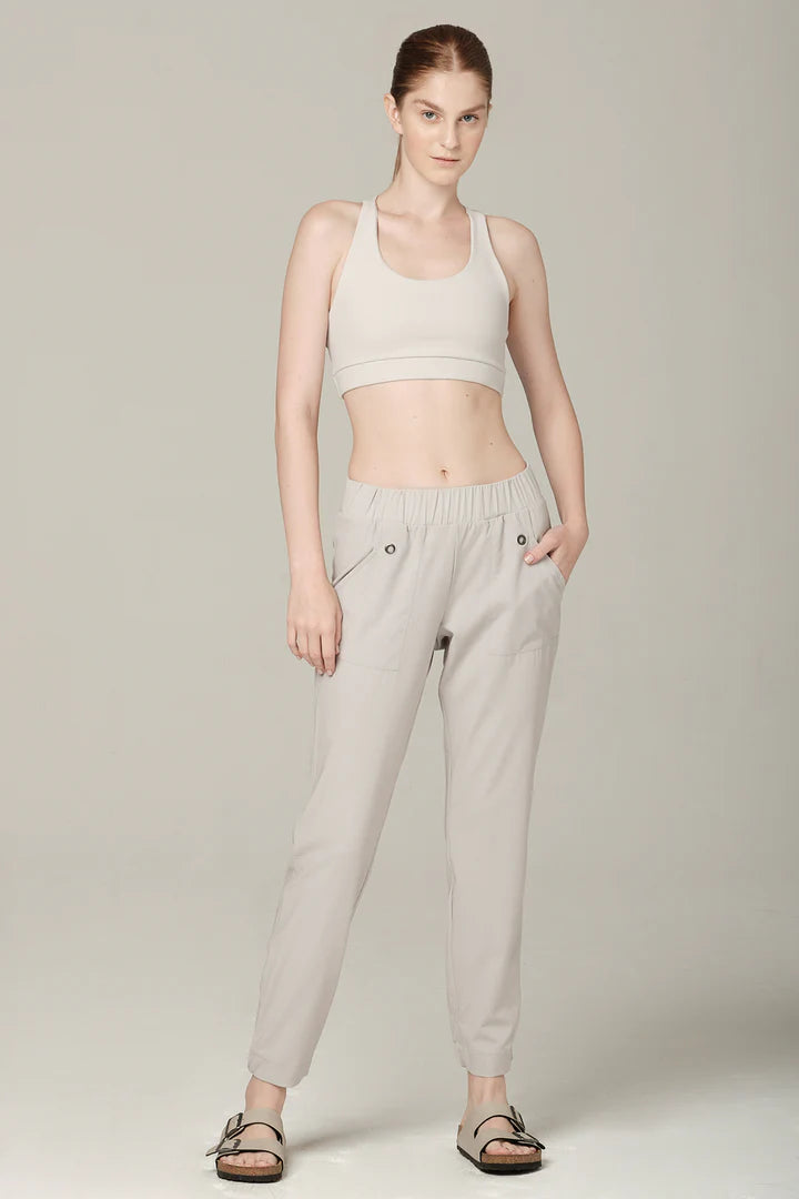 String bikini briefs for a sexy look​ 925 Fit Women's Extra Mile Waterproof Jogger Pants - Ash Grey