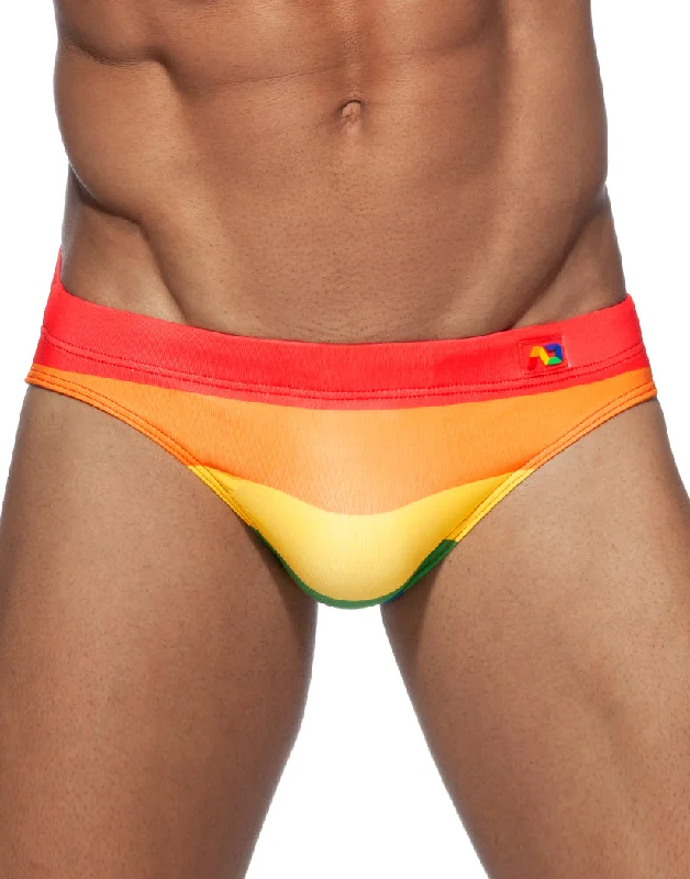 Adjustable - hip bikini briefs for a customized fit Addicted Rainbow AD Swim Bikini ADS220 Adjustable - hip bikini briefs for a customized fit Addicted Rainbow AD Swim Bikini ADS220