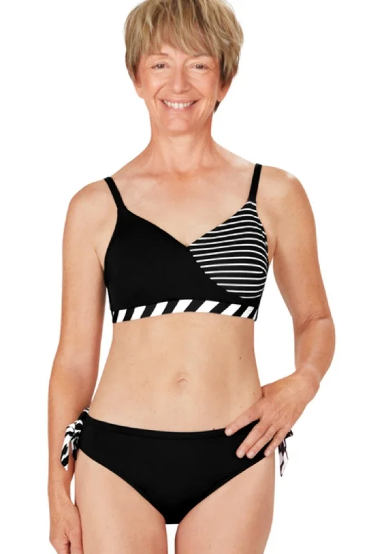 Bikini briefs made of stretchy fabric​ Amoena Infinity Pool Mastectomy Bikini
