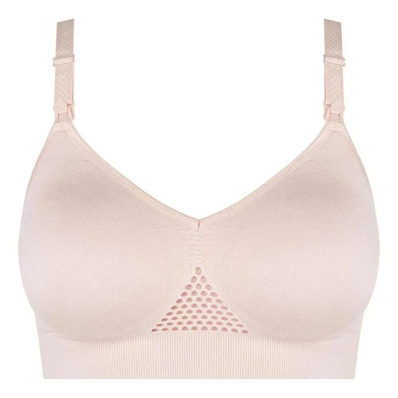 plus size front closure women nursing bra Anita Seamless Nursing Bra Lotus