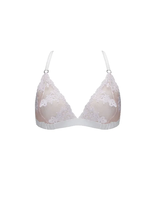 Breathable non wired bralettes for hot weather​ Aria DD Boudoir Bra
