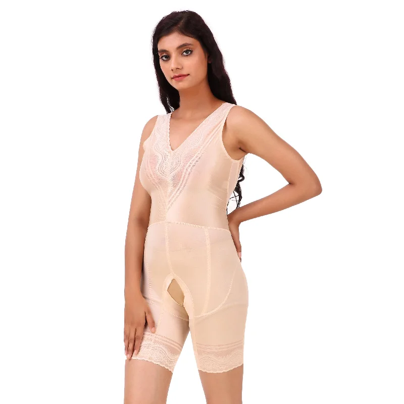 push up bra women bra and panty sets for curves AXTZH-XCORSET3309 Women Lace Bodysuits Sleeveless Bodysuit Slimmer Shapewear