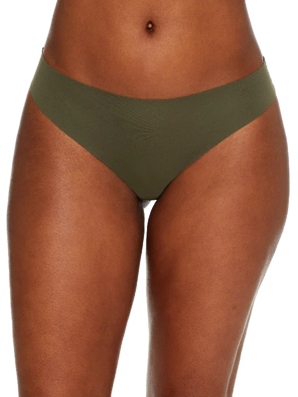 Comfortable Cotton Lingerie for Women  Bare Women's The Easy Everyday No Show Thong