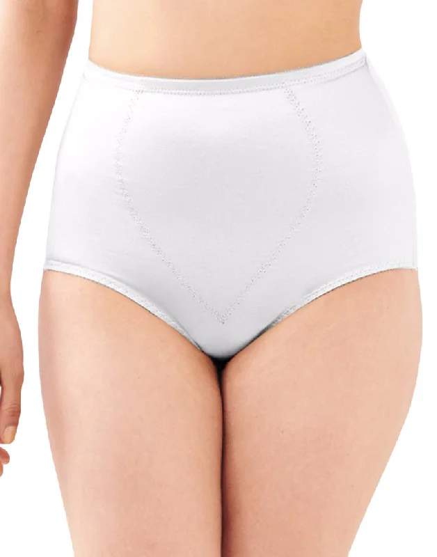 seamless convertible panties for women for different outfits Bali Body Tummy Panel Brief Panty with Moderate Control 2-Pack DFX710