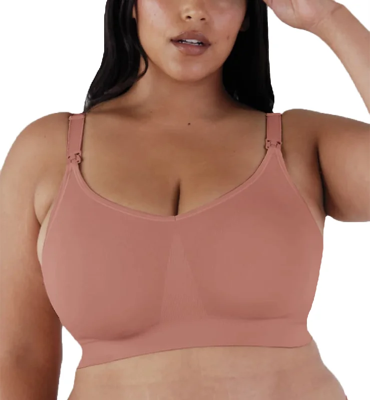 adjustable strap women nursing bra BRAVADO! DESIGNS Body Silk FULL CUP Seamless Nursing Bra (1401VFC) - Roseclay adjustable strap women nursing bra BRAVADO! DESIGNS Body Silk FULL CUP Seamless Nursing Bra (1401VFC) - Roseclay