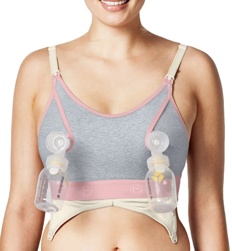 hypoallergenic women nursing bra for sensitive skin BRAVADO! DESIGNS Clip & Pump Hands-Free Bra Accessory (9301XJ2) - Dove Heather hypoallergenic women nursing bra for sensitive skin BRAVADO! DESIGNS Clip & Pump Hands-Free Bra Accessory (9301XJ2) - Dove Heather