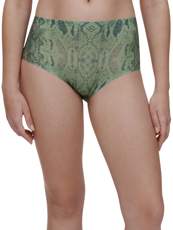 bikini panties for women with a sexy style Chantelle SoftStretch Python Hi Rise Brief Panty 11D7