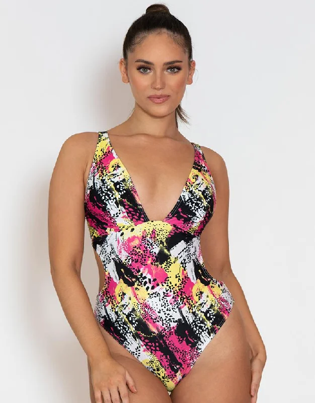 Plus size non wired nursing bras Curvy Kate Sea Leopard Non Wired Plunge Swimsuit Print Mix Plus size non wired nursing bras Curvy Kate Sea Leopard Non Wired Plunge Swimsuit Print Mix