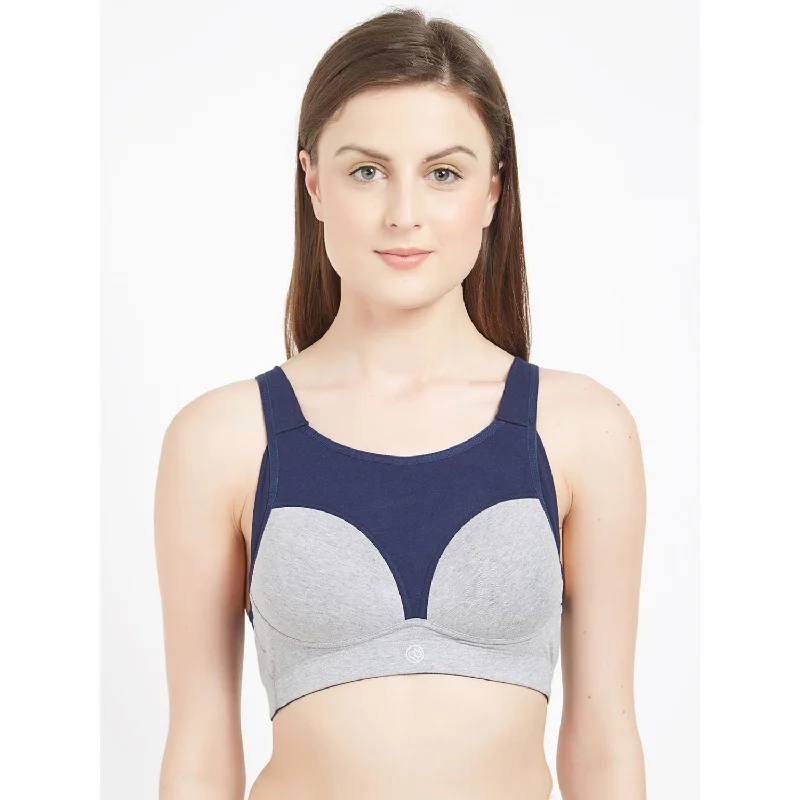 Non wired sports bras for running Extreme Coverage High Impact Lightly Padded Non Wired Sports Bra- CB-905A Non wired sports bras for running Extreme Coverage High Impact Lightly Padded Non Wired Sports Bra- CB-905A
