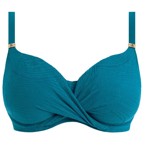 Organic cotton bikini briefs for eco - conscious Fantasie Ottawa Full Cup Bikini Top Petrol Organic cotton bikini briefs for eco - conscious Fantasie Ottawa Full Cup Bikini Top Petrol