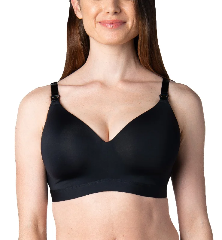 hand wash only women nursing bra HOTmilk Infinite Wirefree T-shirt Nursing Bra (ITB) - Black hand wash only women nursing bra HOTmilk Infinite Wirefree T-shirt Nursing Bra (ITB) - Black