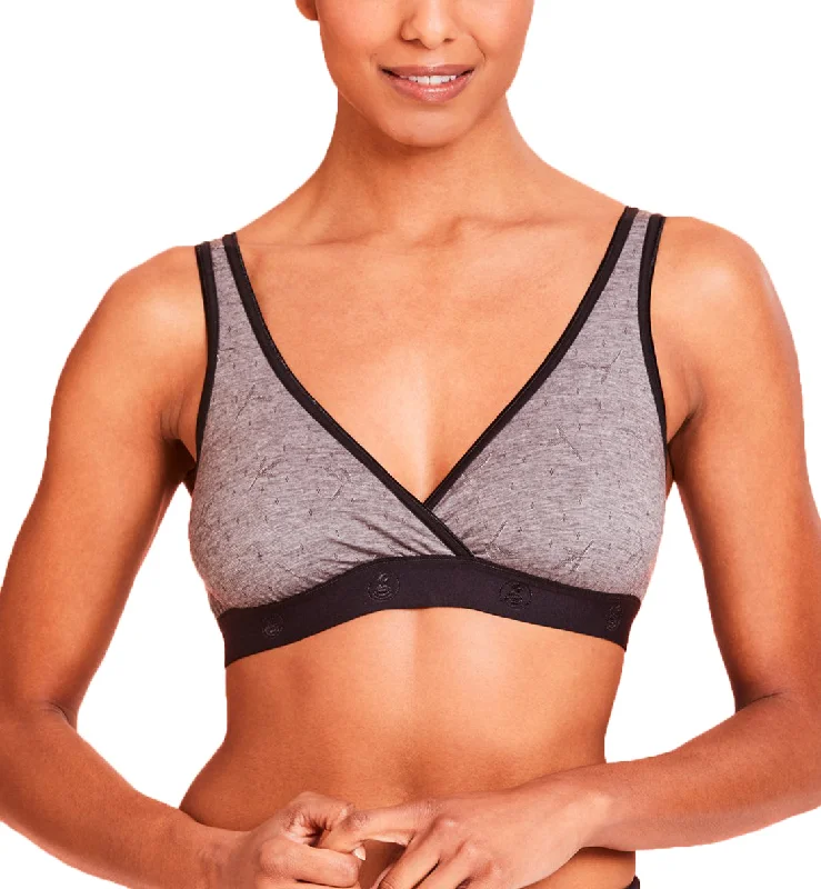 breathable fabric women nursing bra LLLI Cotton/Spandex Pull Over Sleep Bra (4150) - Black breathable fabric women nursing bra LLLI Cotton/Spandex Pull Over Sleep Bra (4150) - Black