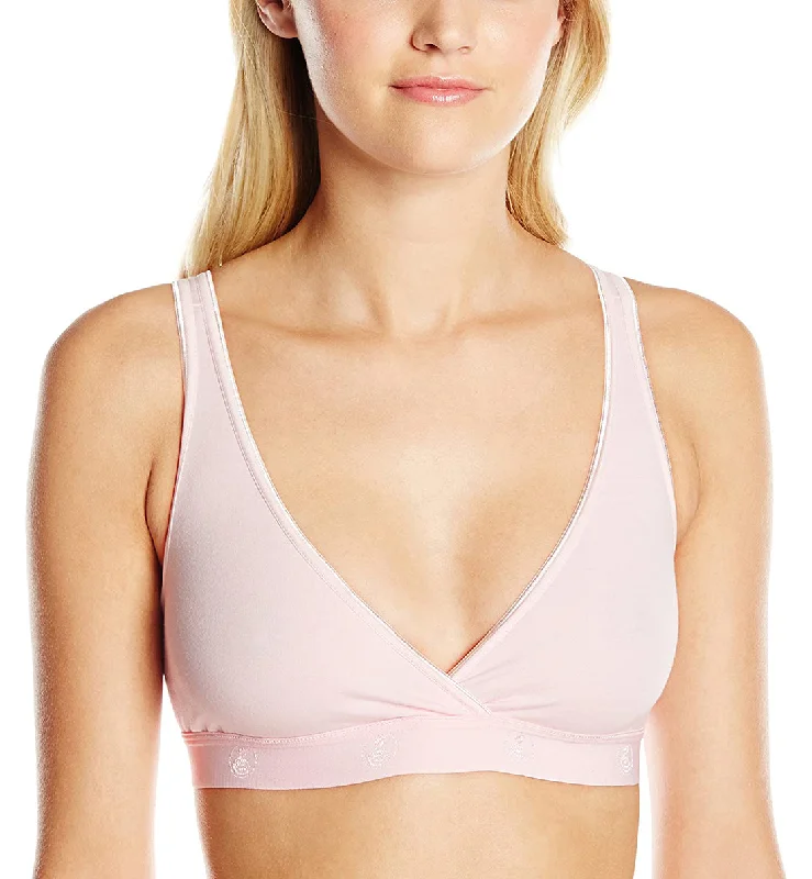 sleep - friendly women nursing bra LLLI Cotton/Spandex Pull Over Sleep Bra (4150) - Pink