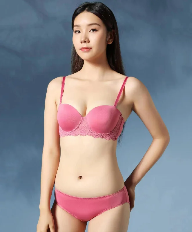 cheeky panty women bra and panty sets for a flirty style Falling For Ya Half Cup Bra Set 707-73669
