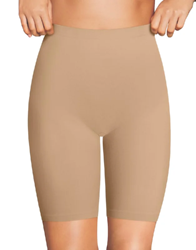 seamless plus size panties for women with comfort Maidenform SmoothTec Slip Short DM0035