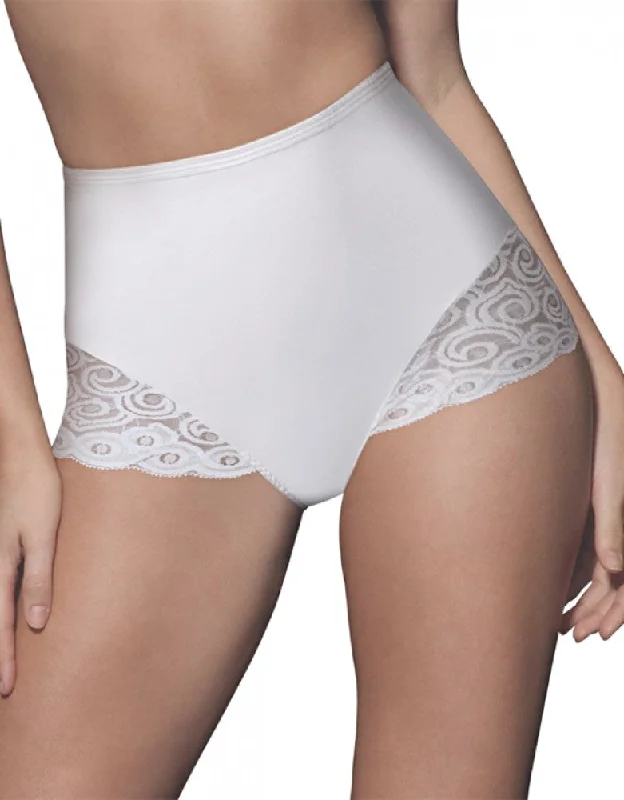 sheer panties for women with a seductive look Bali Microfiber Moderate Control Brief 2-Pack 8054/X054