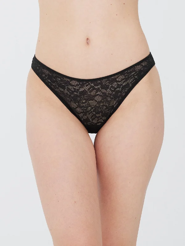 Bikini briefs with cut - out details​ Paradise High Cut Lace Bikini