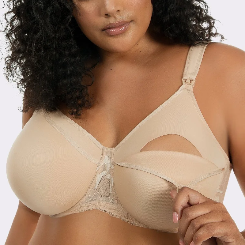 padded moisture wicking women nursing bra PARFAIT NB502 LEILA NURSING BRA