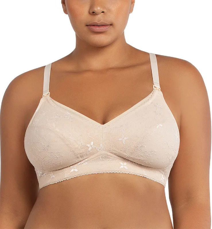 moisture wicking women nursing bra Parfait Rain Softcup Nursing Bra (P5842) - Porcelain moisture wicking women nursing bra Parfait Rain Softcup Nursing Bra (P5842) - Porcelain