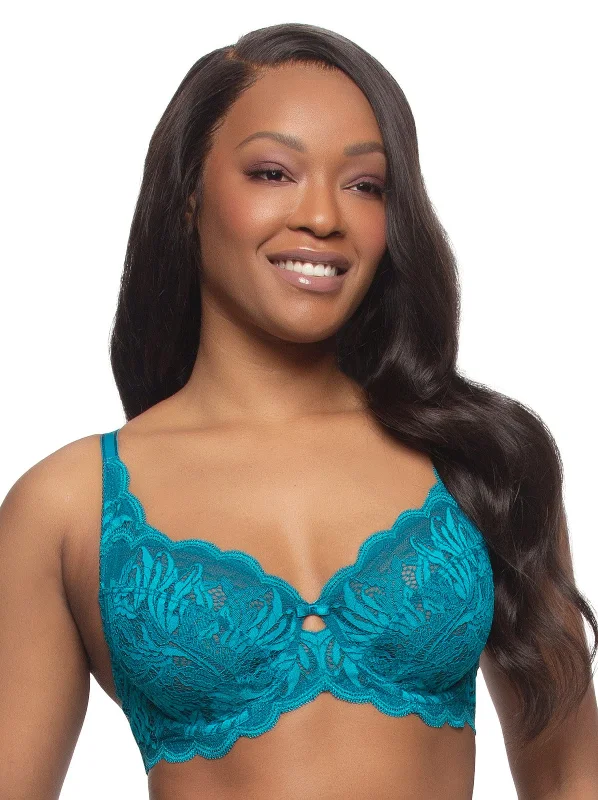 Peridot Unlined Lace Bra