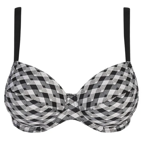 Retro - high - cut bikini briefs for a vintage charm​ Prima Donna Assilah UW Bikini Top