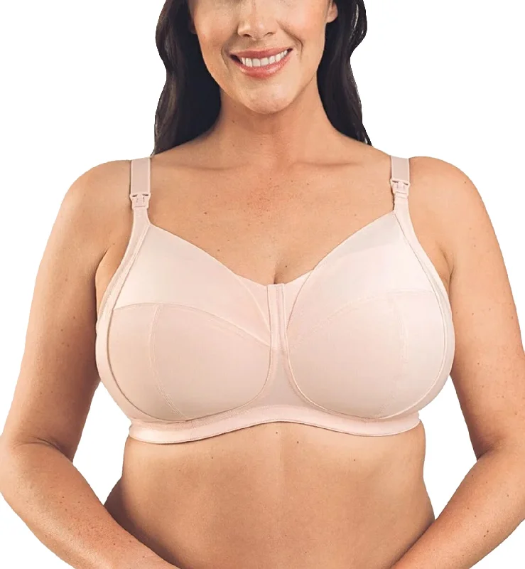 front closure women nursing bra Royce Cara NURSING Full Cup Non-wire Bra (1463) - Blush front closure women nursing bra Royce Cara NURSING Full Cup Non-wire Bra (1463) - Blush