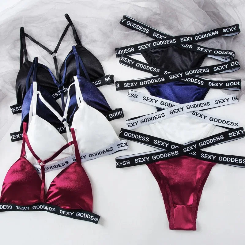 celebrity inspired women bra and panty sets for a trendy look Satin Silk Bikini Style Bra And Panty Set celebrity inspired women bra and panty sets for a trendy look Satin Silk Bikini Style Bra And Panty Set