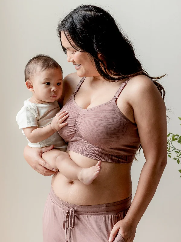highly rated women nursing bra Sublime® Hands-Free Pumping & Nursing Bra | Twilight