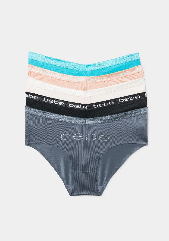 Women's Everyday Wear Lingerie  Five Pack Laser Hipster Set