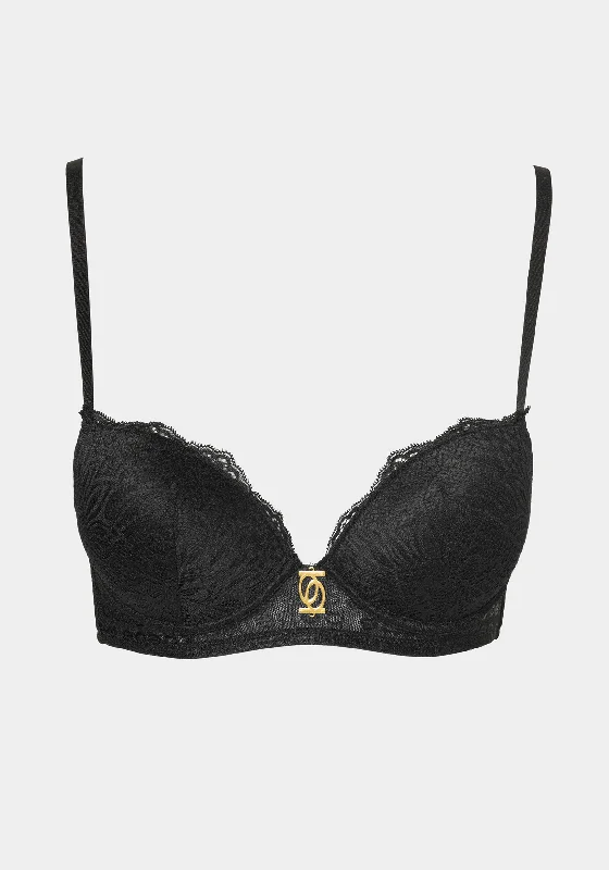 Women's Sheer Lingerie Nightgowns  Longline Lace Single Bra