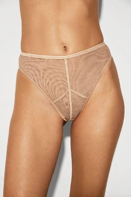bamboo panties for women with natural softness Whitney Panties in Beige