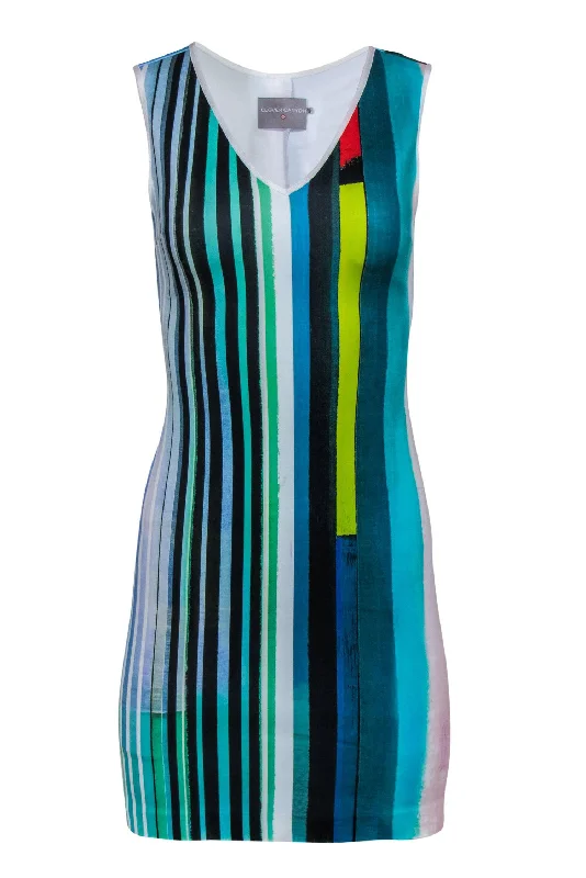 Maxi Women Dress with Floral Print for a Bohemian Vibe Maxi Women Dress with Floral Print for a Bohemian Vibe Clover Canyon - Multicolor Striped Sleeveless Bodycon Dress Sz XS Maxi Women Dress with Floral Print for a Bohemian Vibe Maxi Women Dress with Floral Print for a Bohemian Vibe Clover Canyon - Multicolor Striped Sleeveless Bodycon Dress Sz XS