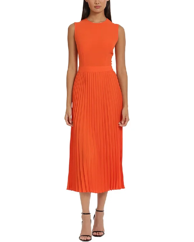 Lace - Embellished Women Dress for an Elegant and Sophisticated Appearance Lace - Embellished Women Dress for an Elegant and Sophisticated Appearance Donna Morgan Pleated Dress
