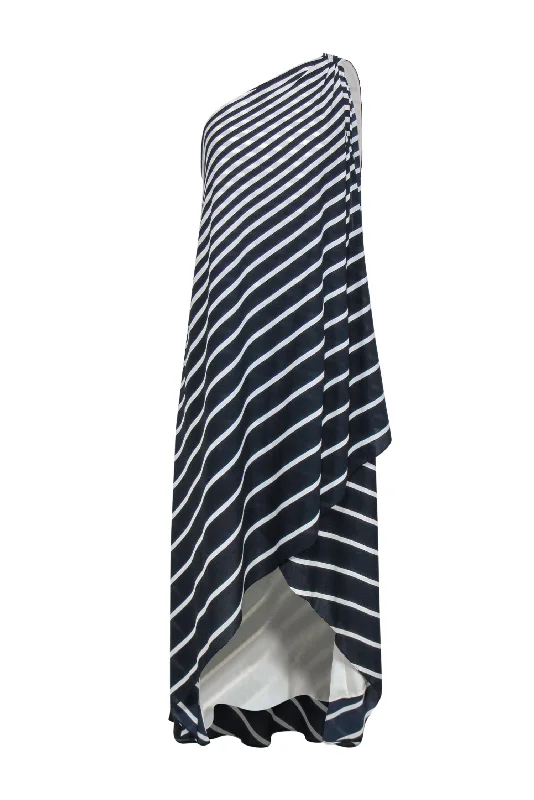 Off - the - Shoulder Women Dress for a Romantic and Feminine Look Off - the - Shoulder Women Dress for a Romantic and Feminine Look Halston Heritage - Navy & White Striped One-Shoulder High-Low Dress Sz M Off - the - Shoulder Women Dress for a Romantic and Feminine Look Off - the - Shoulder Women Dress for a Romantic and Feminine Look Halston Heritage - Navy & White Striped One-Shoulder High-Low Dress Sz M