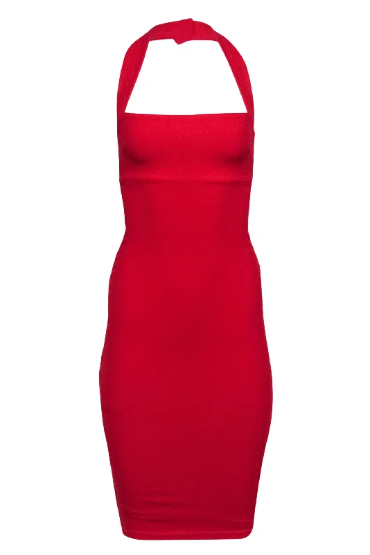 Sheath Women Dress with a Tailored Fit for a Professional Look Sheath Women Dress with a Tailored Fit for a Professional Look Nookie - Red Halter Bodycon Midi Dress Sz S Sheath Women Dress with a Tailored Fit for a Professional Look Sheath Women Dress with a Tailored Fit for a Professional Look Nookie - Red Halter Bodycon Midi Dress Sz S